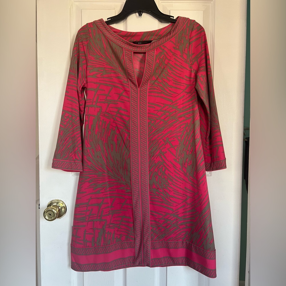 BCBG tropical dress